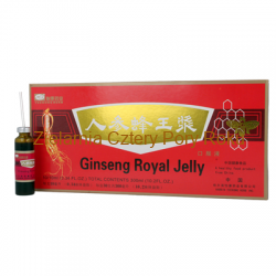 Żeń szeń  Royal Jelly ampułki 10 x 10ml MERIDIAN 
